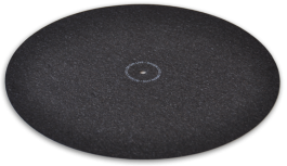 European Postage Option 293mm Diameter EPDM Rubber Turntable Mat 6mm Thick inc 