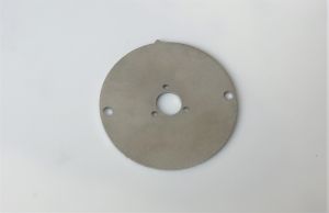 Larger Round Motor Plate - 65mm Diameter (Stainless Steel)