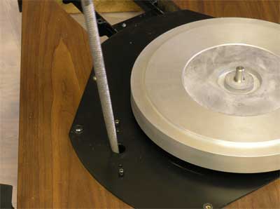 Making the Acoustic Research Motor Kit Hole Larger With a File