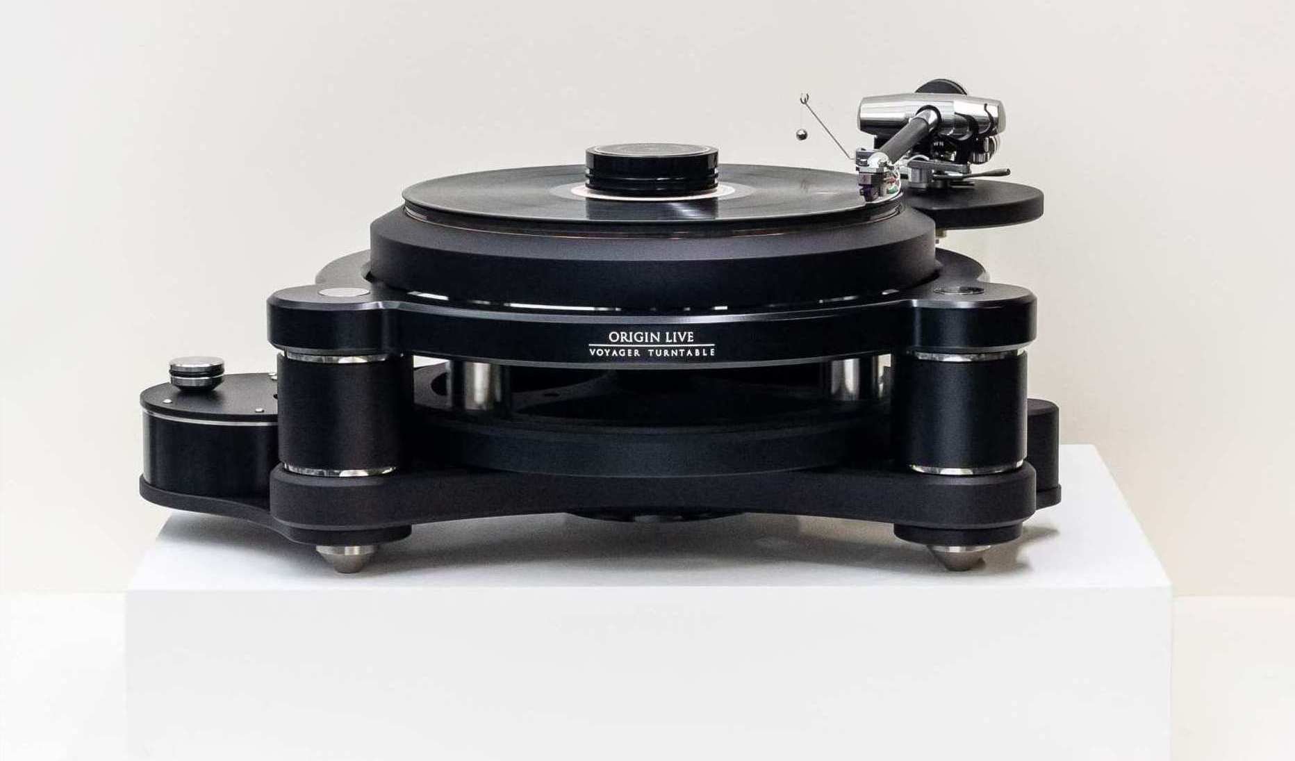 Voyager best ever Turntable made by origin live in the uk audiophile hifi ultimate record player